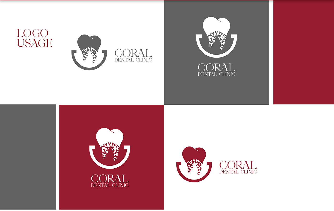 ameen Ameenyouns aminyuns branding  coral CORALDENTAL erbil   graphic design  iraq logo