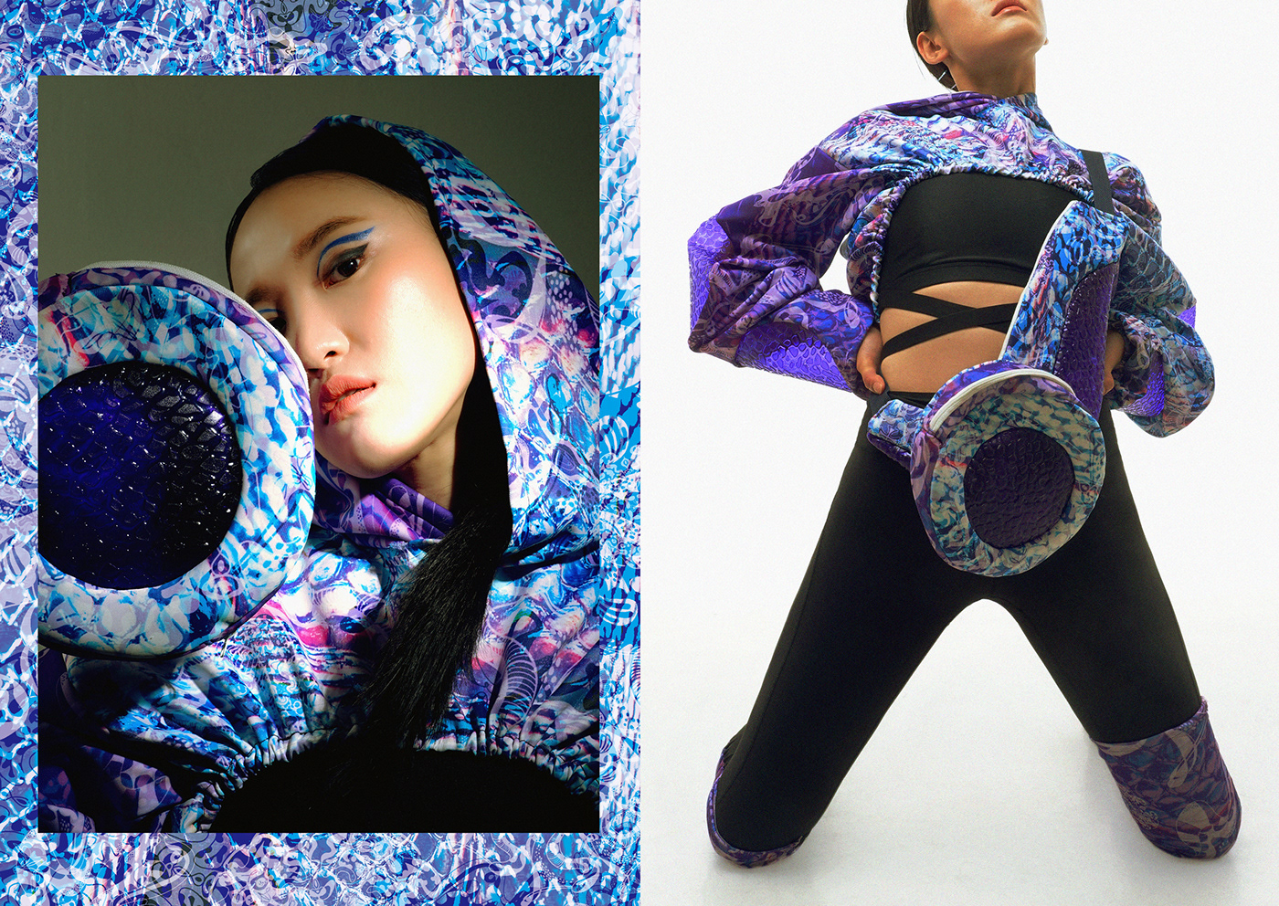 bioplastic Fashion  fashion design fashion photography pattern design  Photography  textile textile art 패션 패션디자인