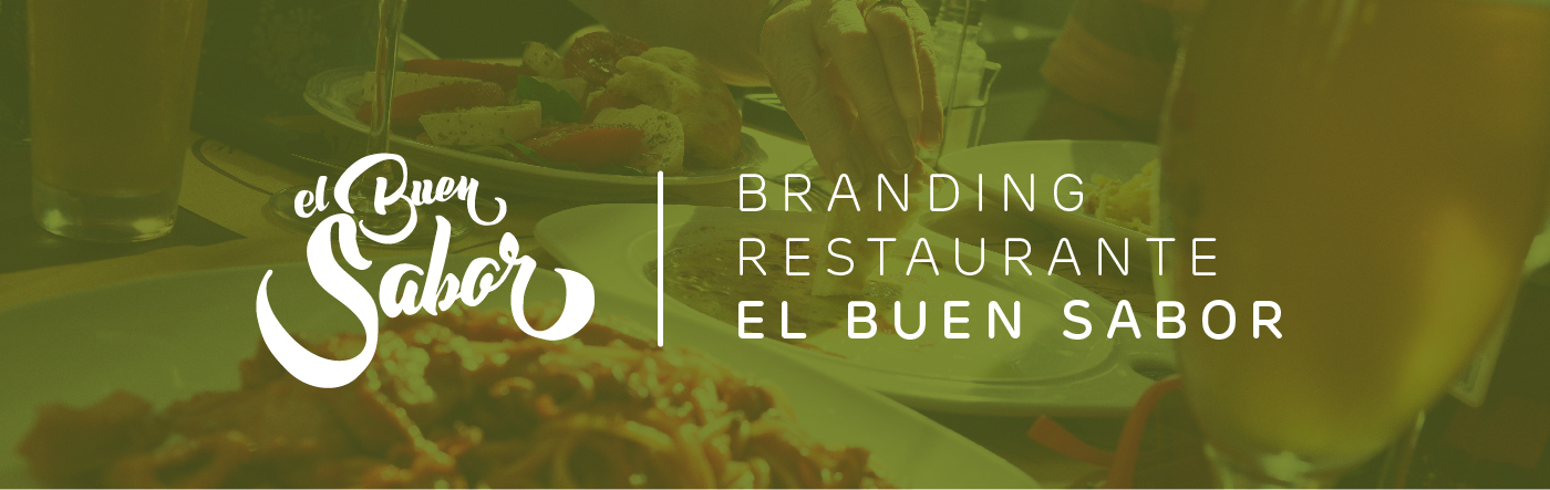 branding  restaurante identidad marca Sabor buen