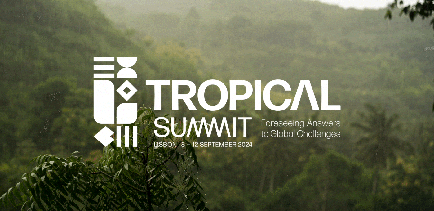 summit brand identity Tropical graphic design  logo Event visual identity