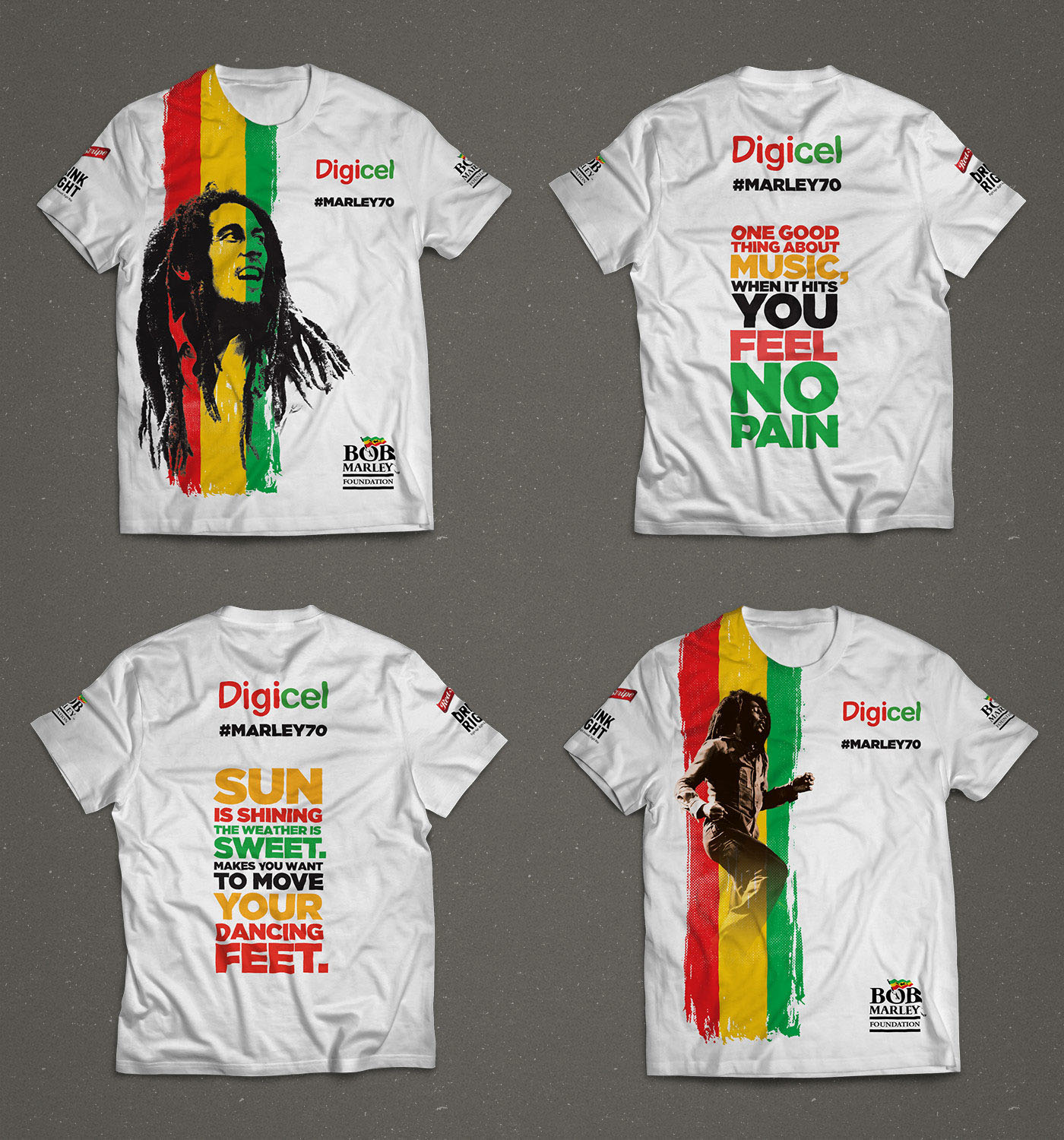 #Marley70 Bob Marley jamaica reggae Digicel