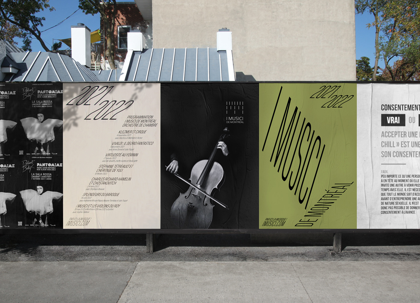 affiche art direction  branding  brochure flyer identity orchestra poster print typography  