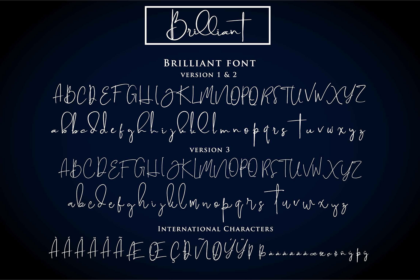 free handwritten Script font Typeface signature
