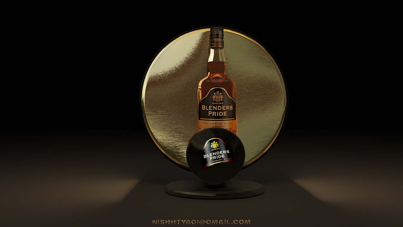 Blenders Pride Whisky alcohol brand identity visual Advertising  visual identity Socialmedia