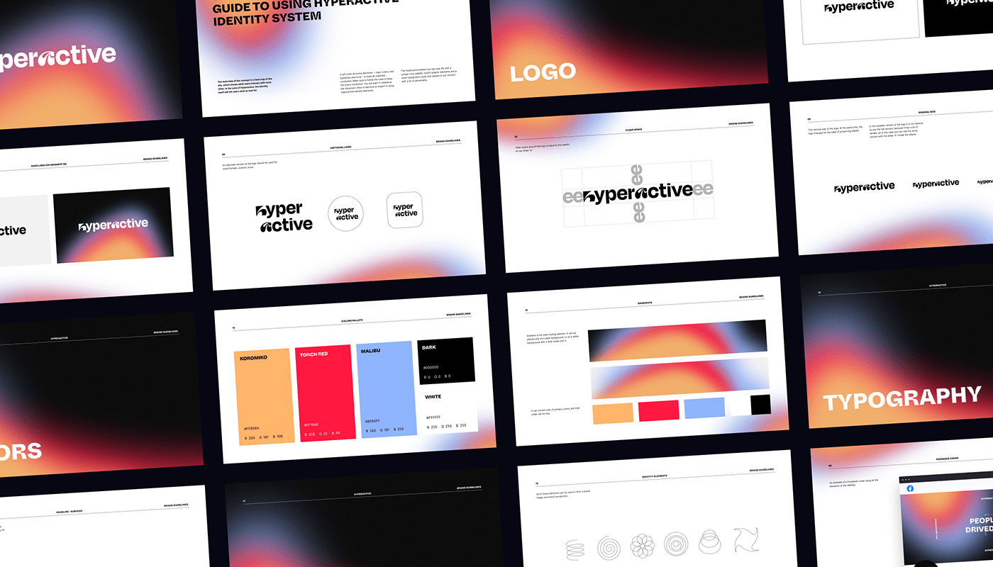 brand identity branding  gradient graphic design  logo Logotype brand logofolio graphic Logo Design