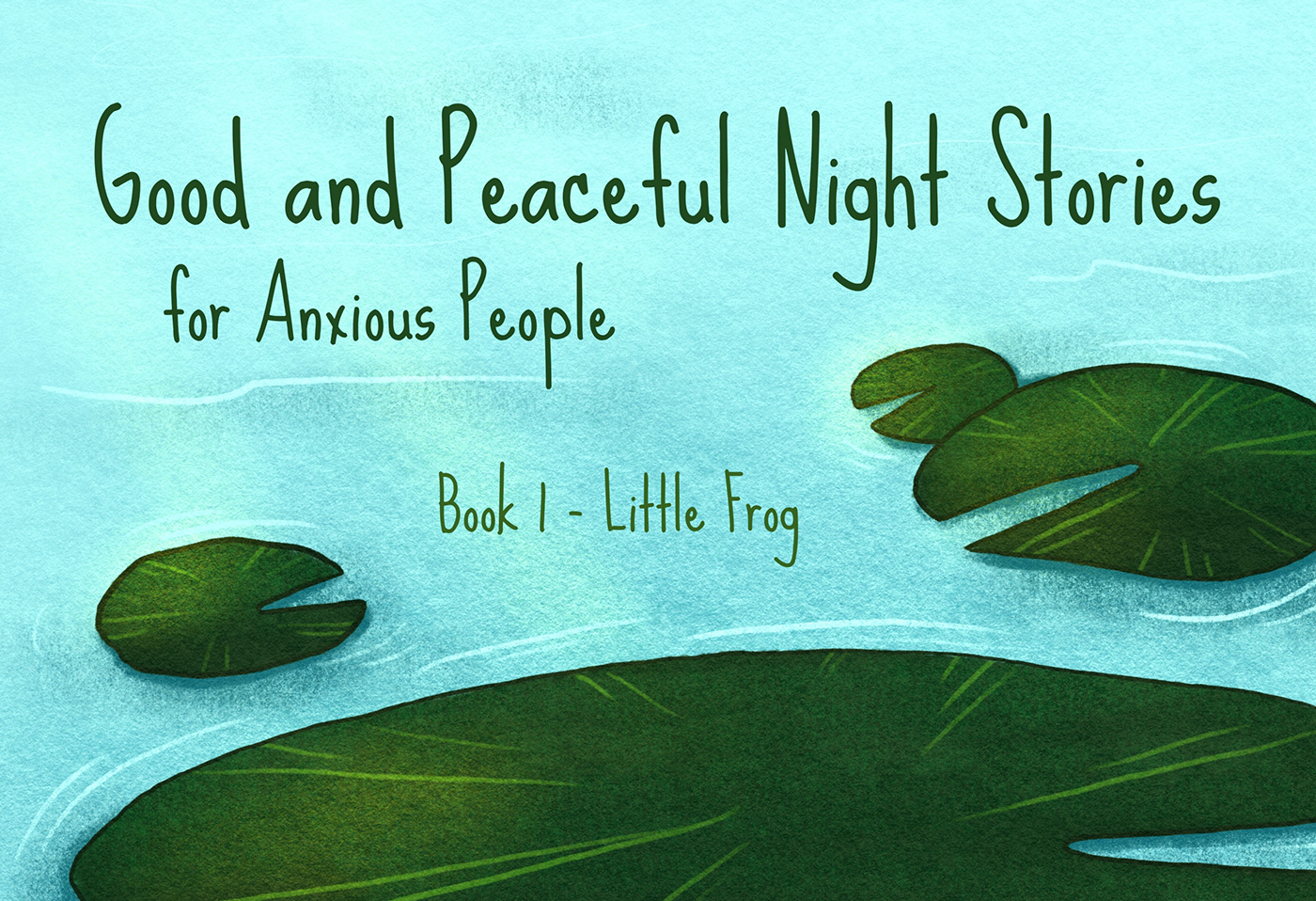 animal ILLUSTRATION  Procreate newsletter frog story Good Night Stories Cottage pond frosch