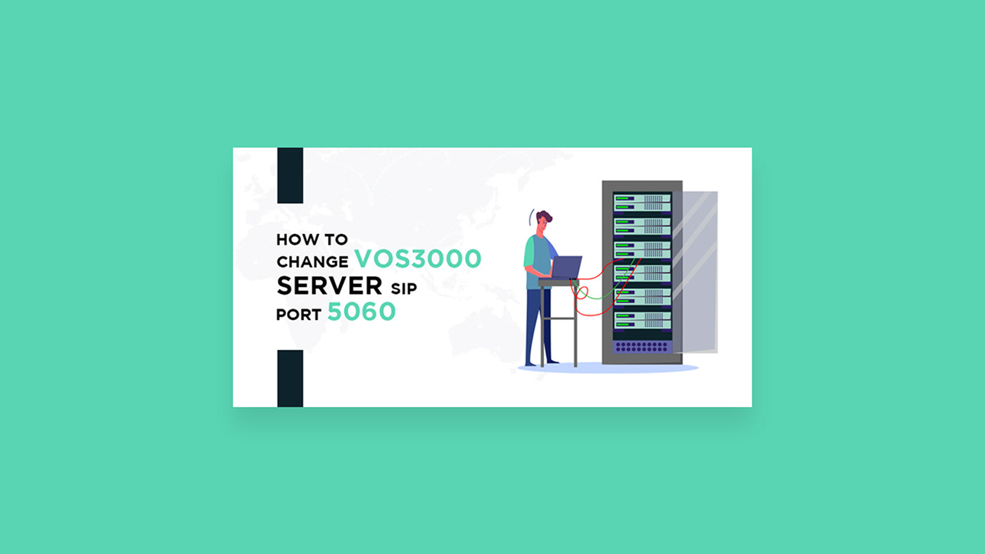 VOS3000 Server Banner Design