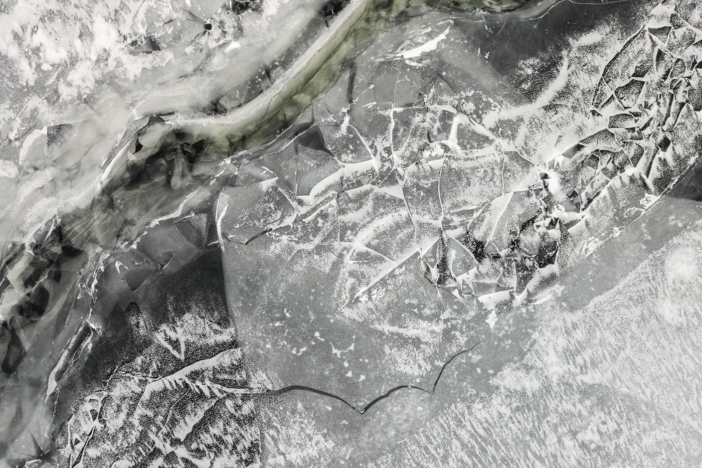 abstract Aerial drone frozen landscape photography Photography  texture water winter