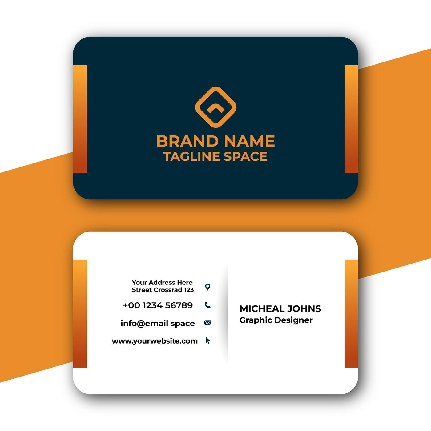 text adobe illustrator vector business card flyer simple banner design typing Printing brochure
