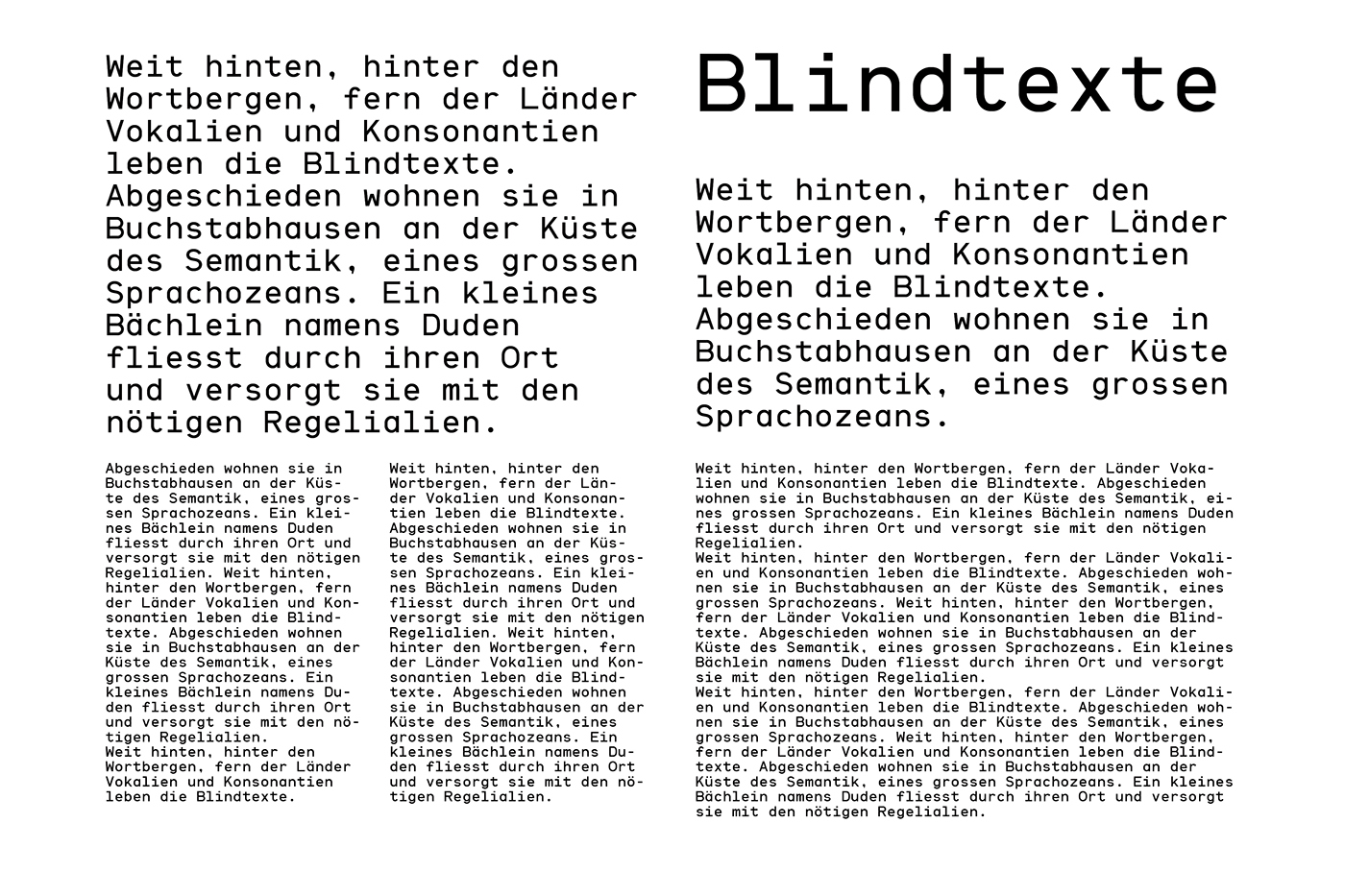 Braille blind Typeface monospaced tactile print font schrift embossing din