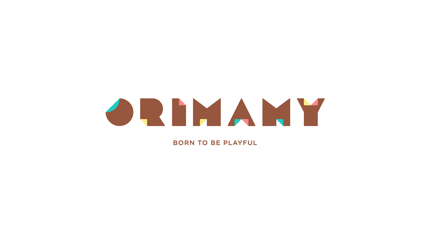branding  logo identity origamy orimamy kids family clothes Fashion  store