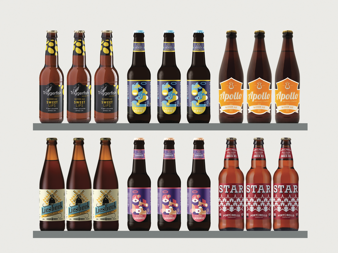monkey Colourful  beer branding  adobeawards cape town south africa packaging design Packaging brewery