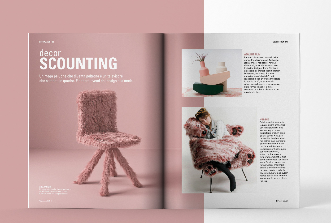 Elle Decor | Magazine Restyling on Behance