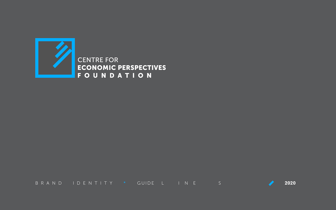 branding  economic foundation logo identity visual