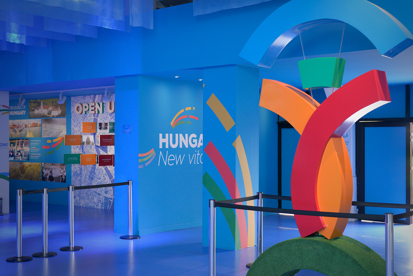 rio Exhibition  Stand EventDesign Olympics introduction interactive hungary