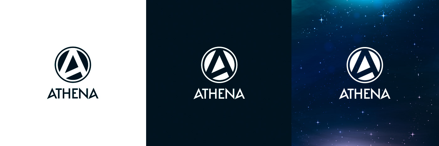 athena logo Space  boardgame game atena science fiction