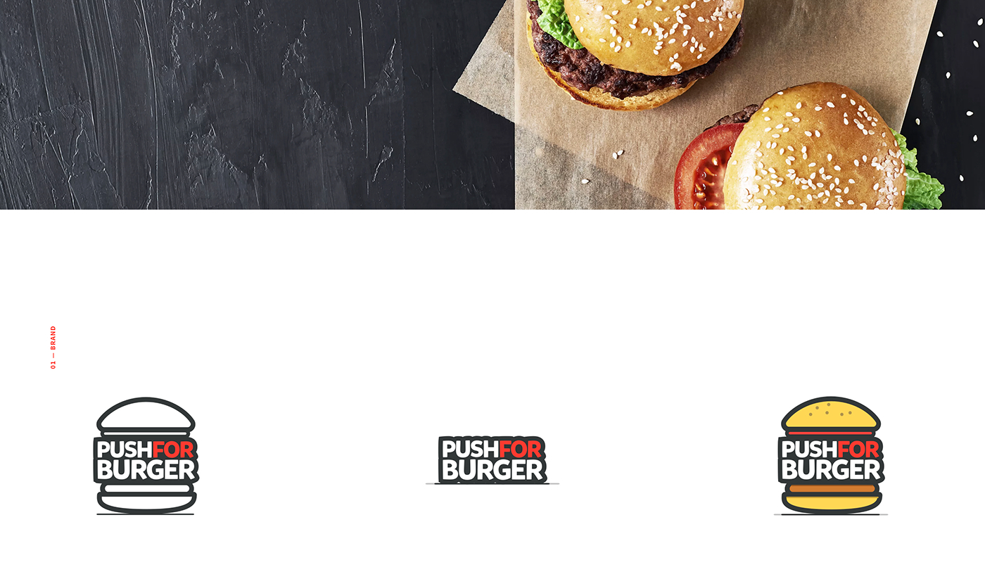 UI ux Interface burger app product design  user experience eat Food 