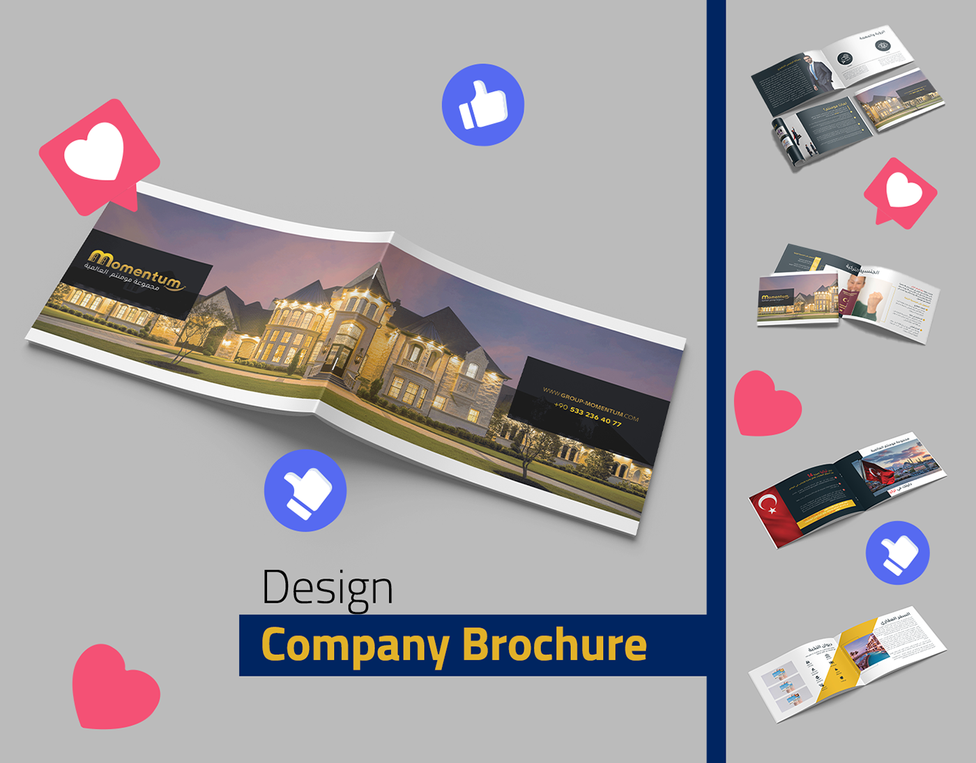 brochure brochure company Company Brochure design profile brochure profile brochure design profile real estate business brochure design