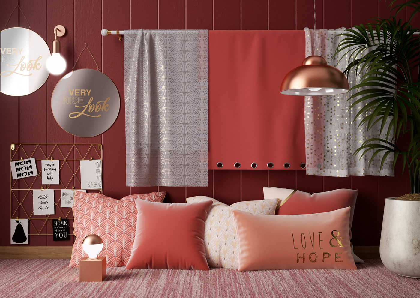 rendering design Interior decoration inspiration 2019 mood 2019 Style studiopodrini studio podrini