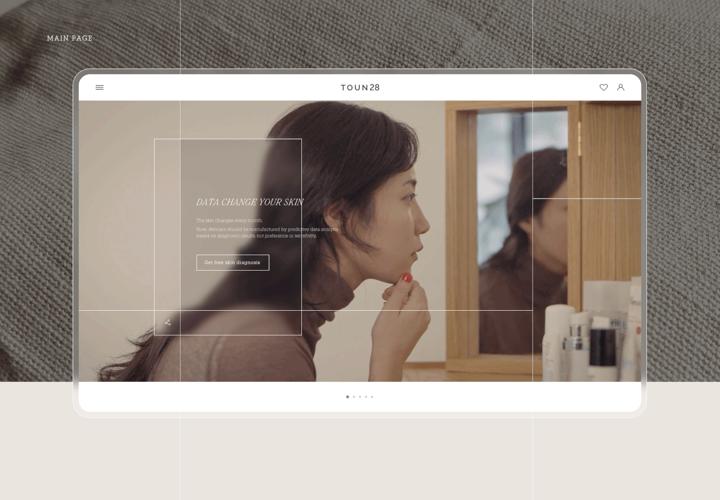 brand Cosmetic interaction redesign skincare uxui Aesop vegan Web Design  lush