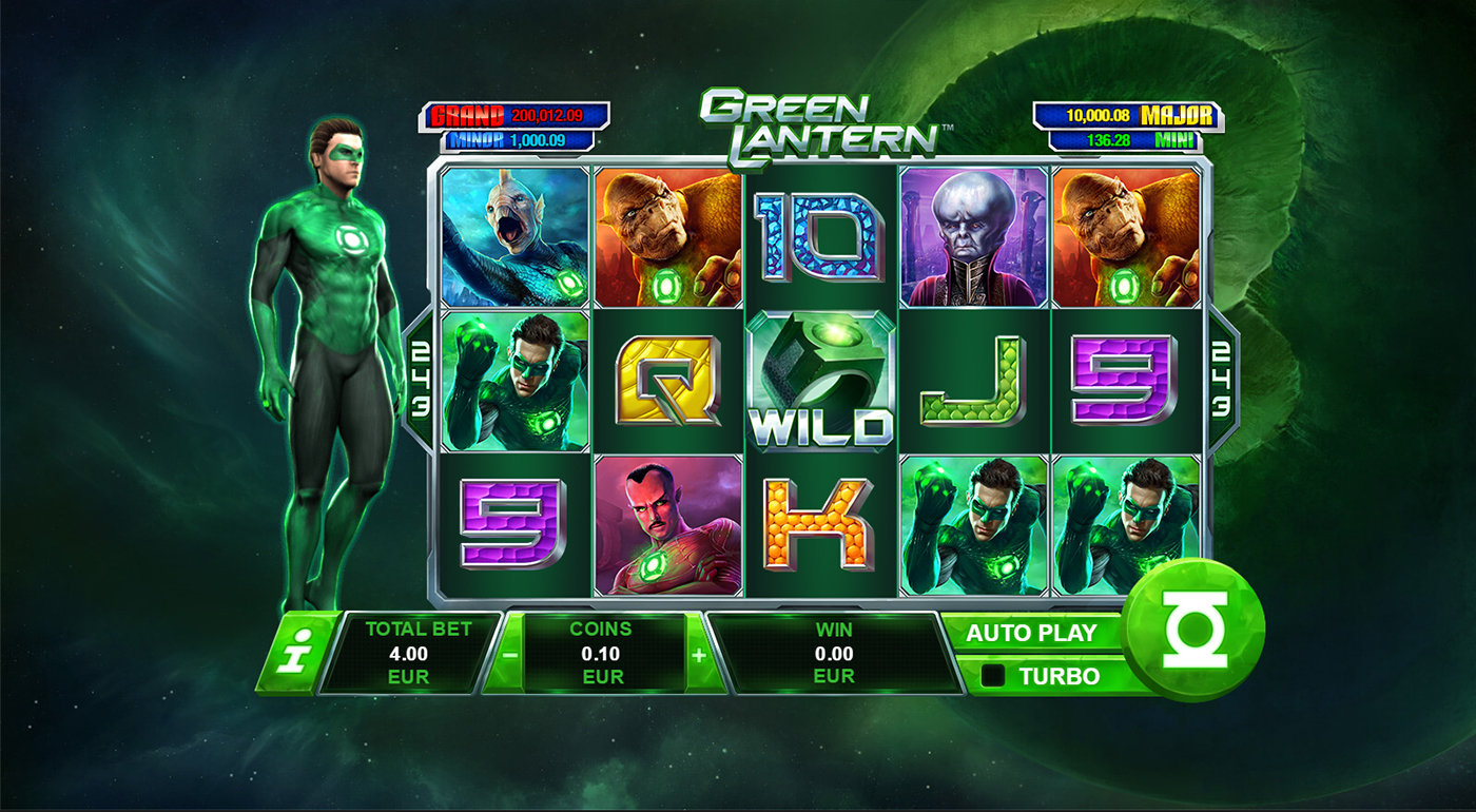 Green Lantern No Download Slot