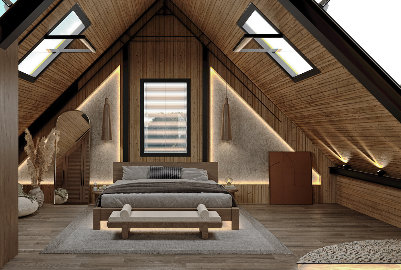 interior design  exterior architecture visualization Render 3D modelling corona Scandinavian design 3dsmax