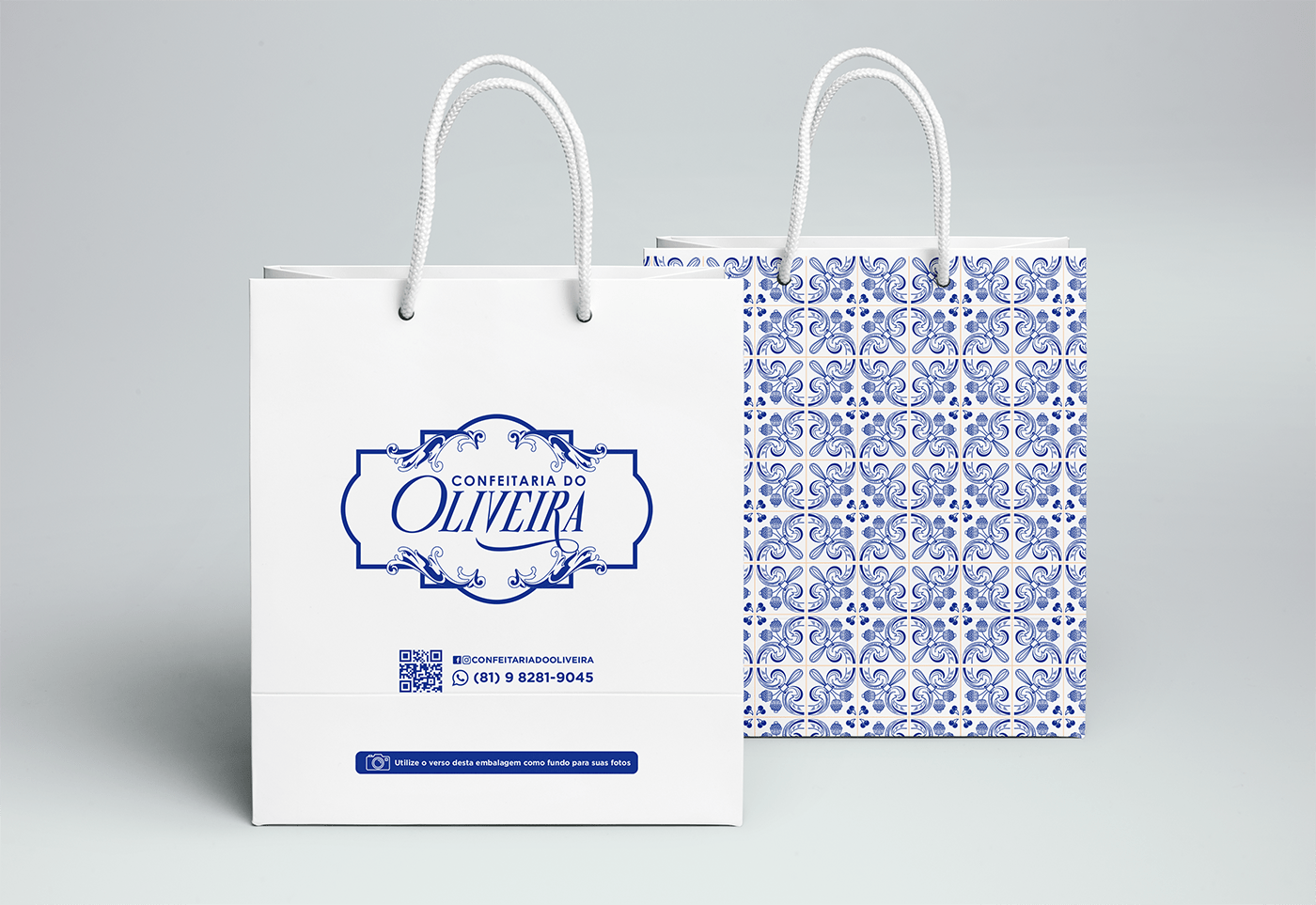 azulejo Azulejo portugues bakery branding  CONFEITARIA pernambuco Portugal recife tipografia type