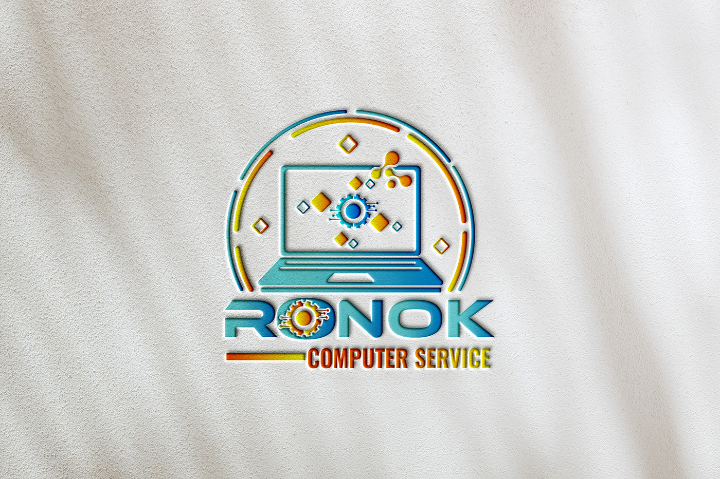 Computer Laptop Technology marketing   Logo Design Logotype Logotipo