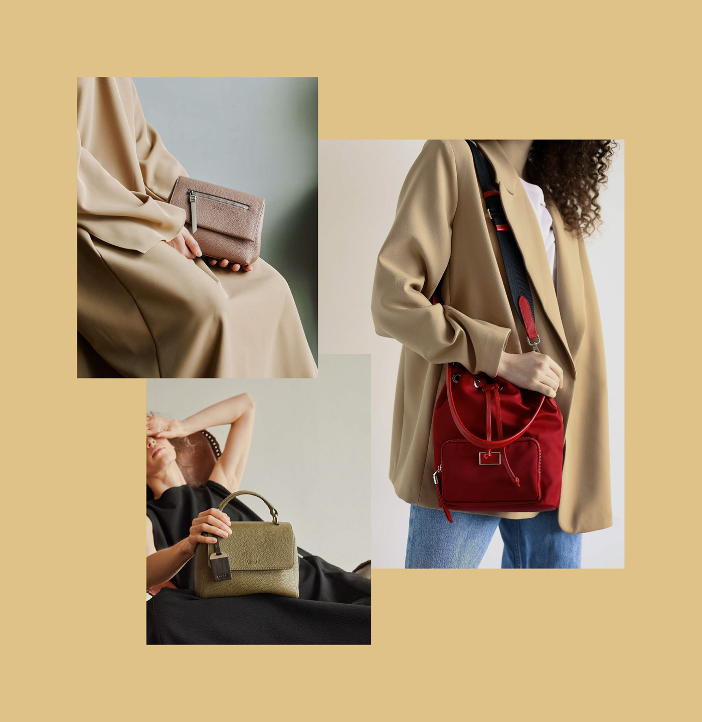 bag brand branding  Fashion  Lookbook luxury natural