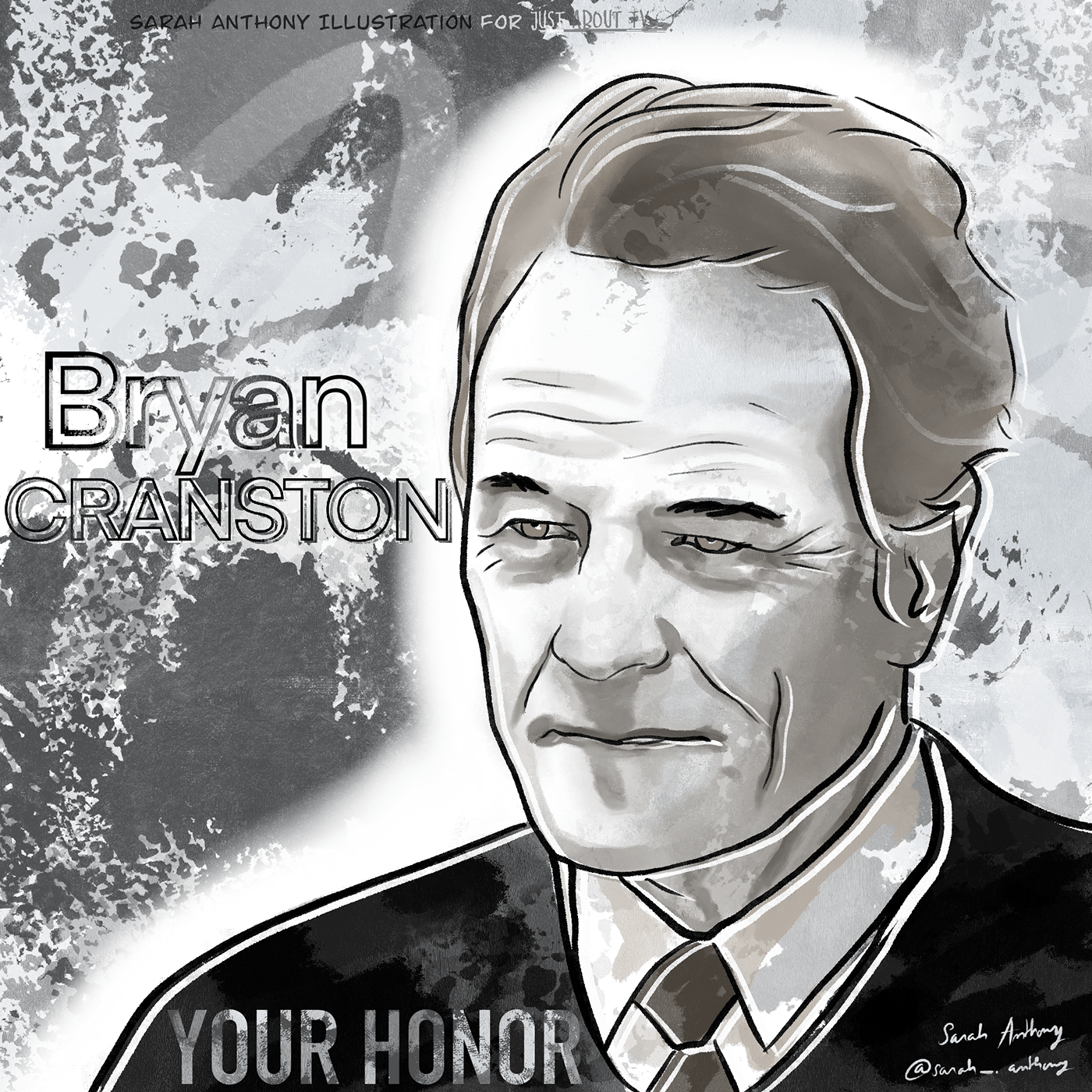 bryan cranston Bryan Cranston fan art your honor your honor fan art