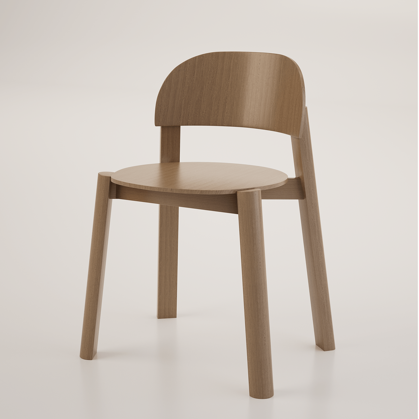 blender octane firniture chair wood 3D Render interior design  3ds max corona