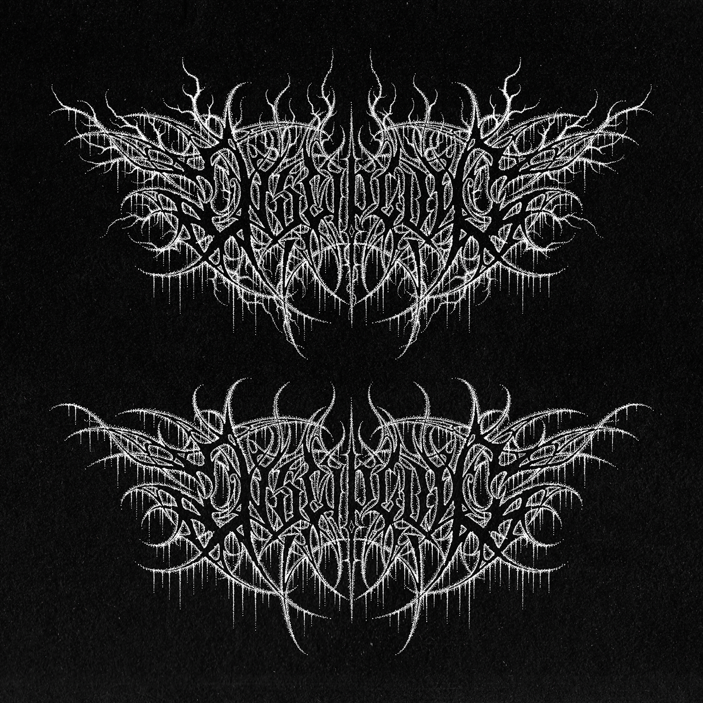 DISCIPLINE black metal logo on Behance
