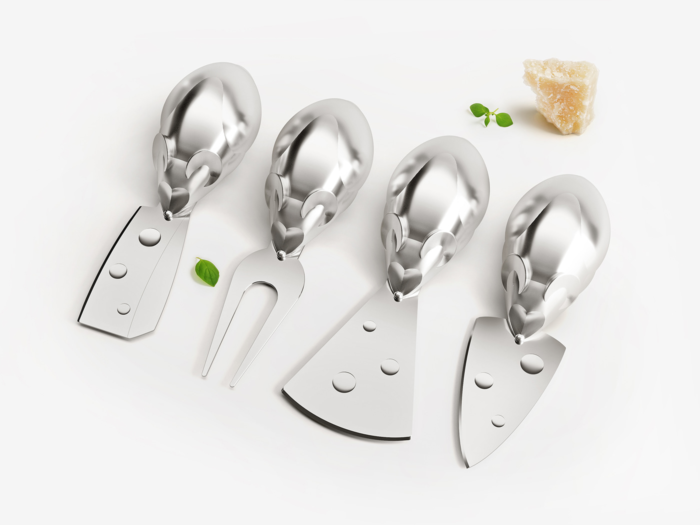 concept development cutlery industrial design  knife mouse product design 