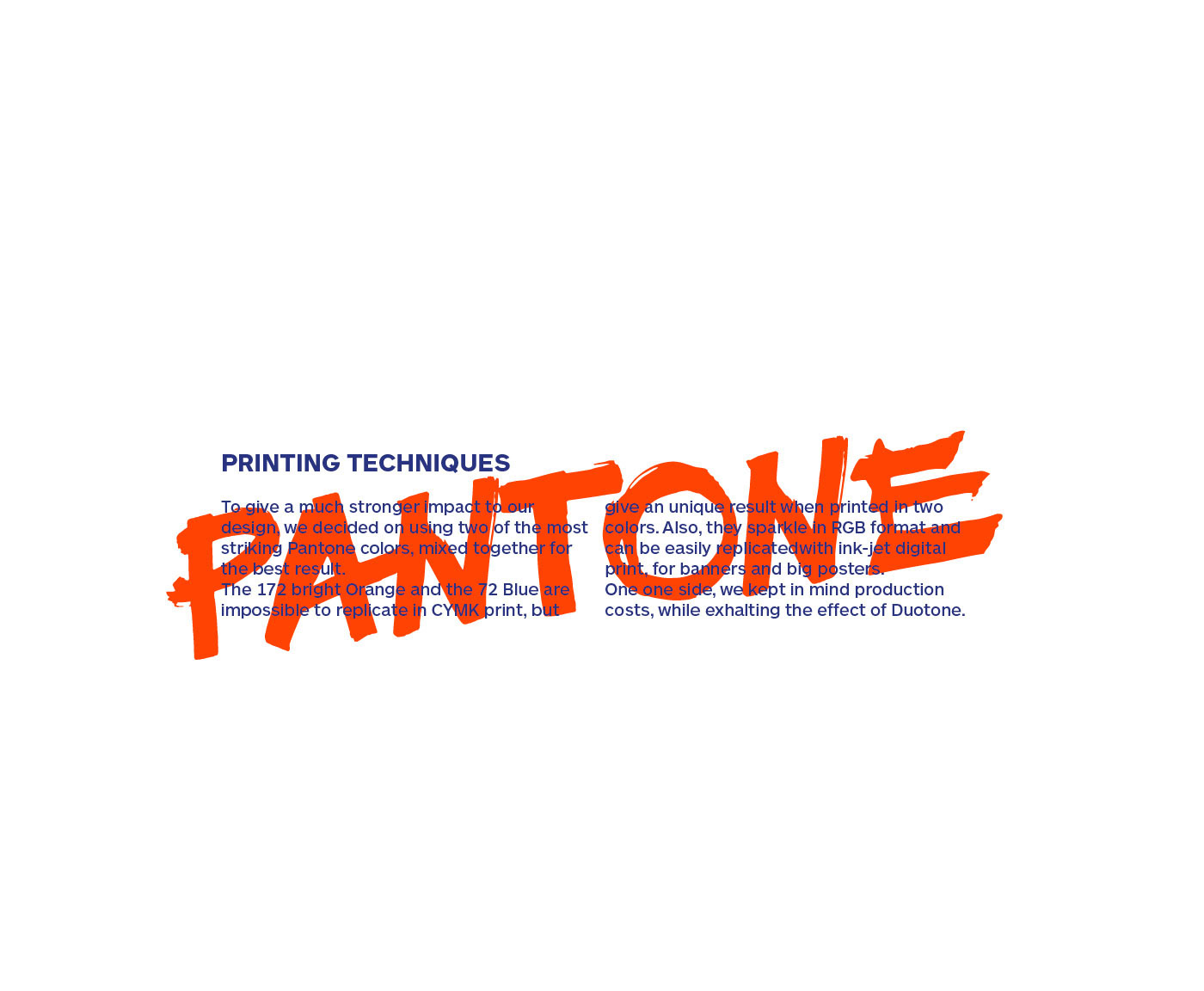 festival Italy pantone orange blue White striking book poster Duotone font brush Tree  Young