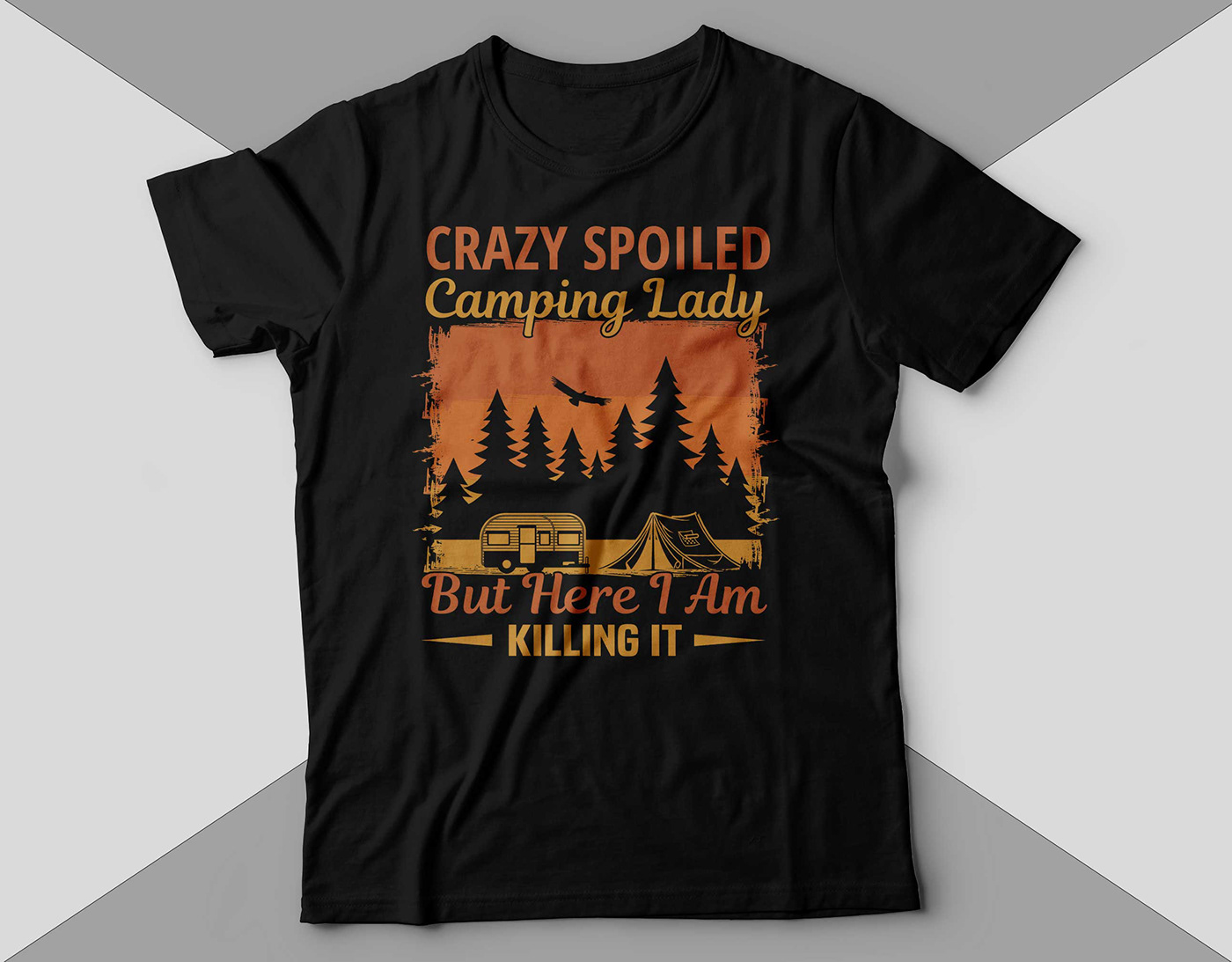 t-shirt Tshirt Design tshirts camping typography   T-Shirt Design