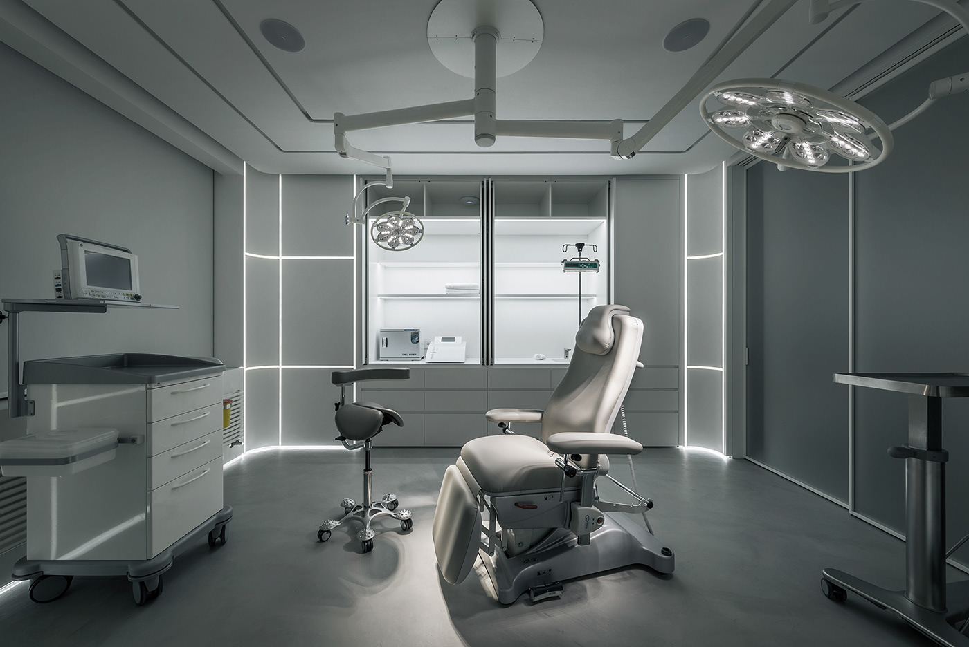 helthcare interior clinic interior Healthcare design commercial interior commercial project yodezeen interior design  spa interior