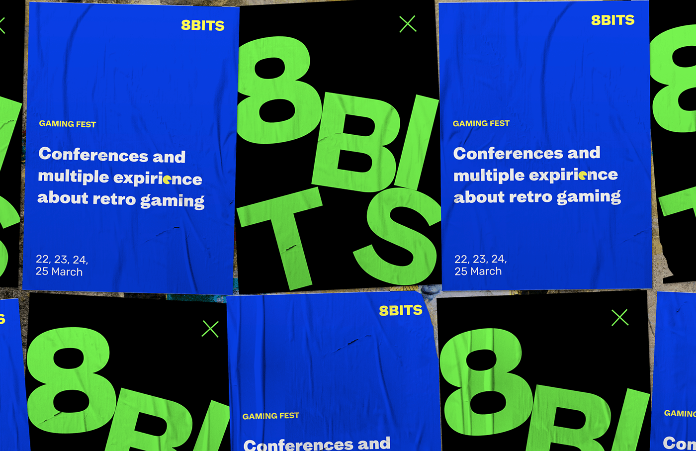 8bits app design arcade festival Gaming Gaming Festival motion design Retro ux/ui Web Design 