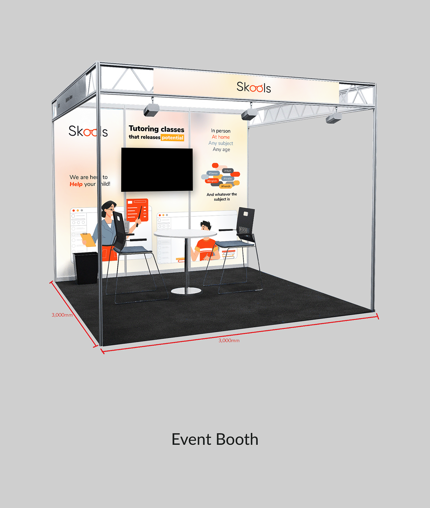 brochure design rollup banner design booth design exhibition stand expo 3D Graphic Designer brand identity marketing   printings design