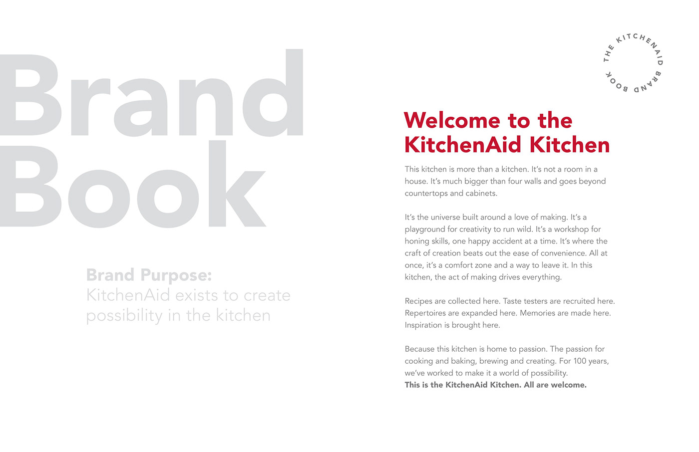 brand book identity Logo Design brand identity branding  visual identity brand guidelines design logo The Kitchen Aid