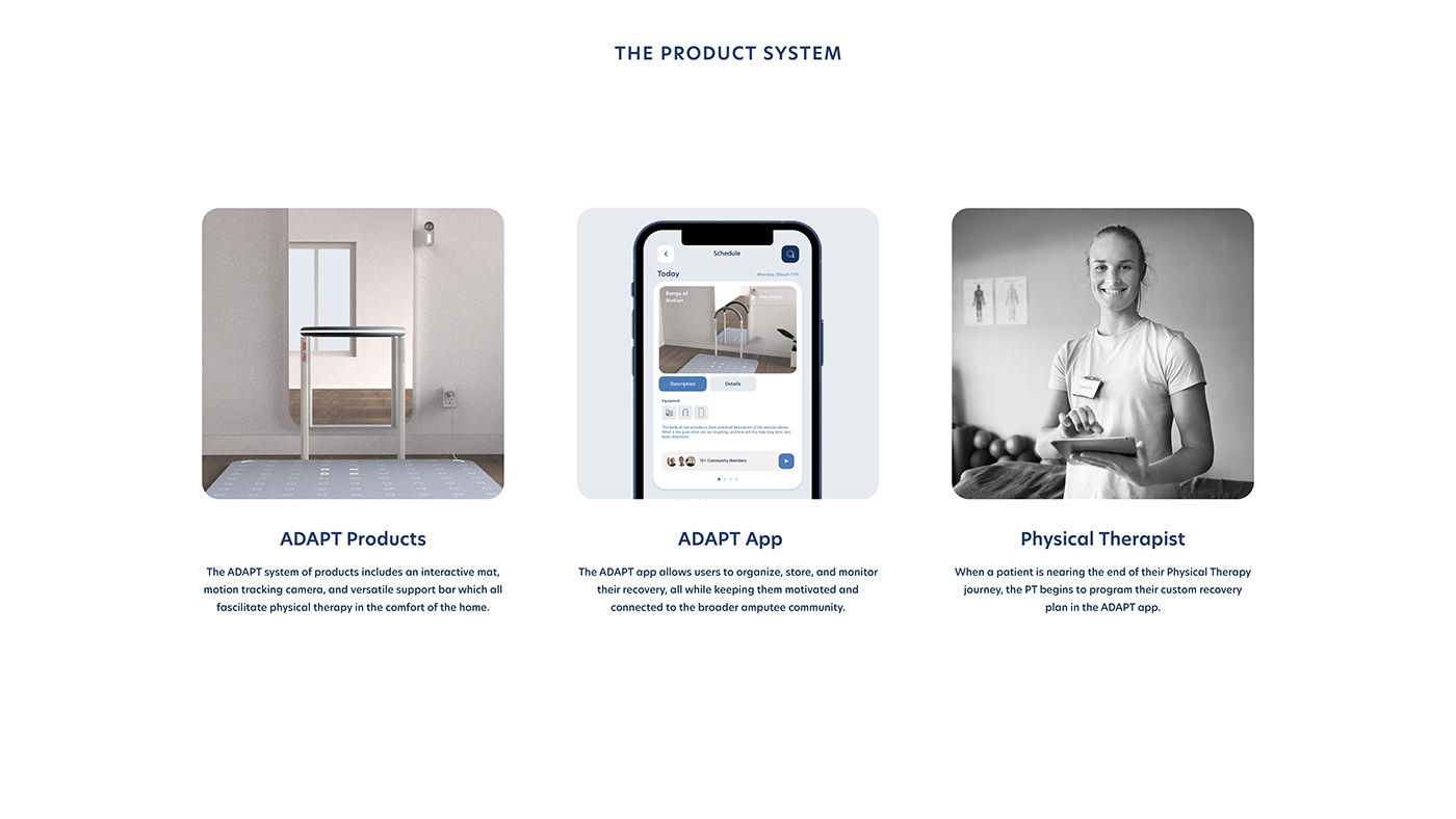 amputee design industrial design  Medical Device Design physical therapy ucid21 ui ux