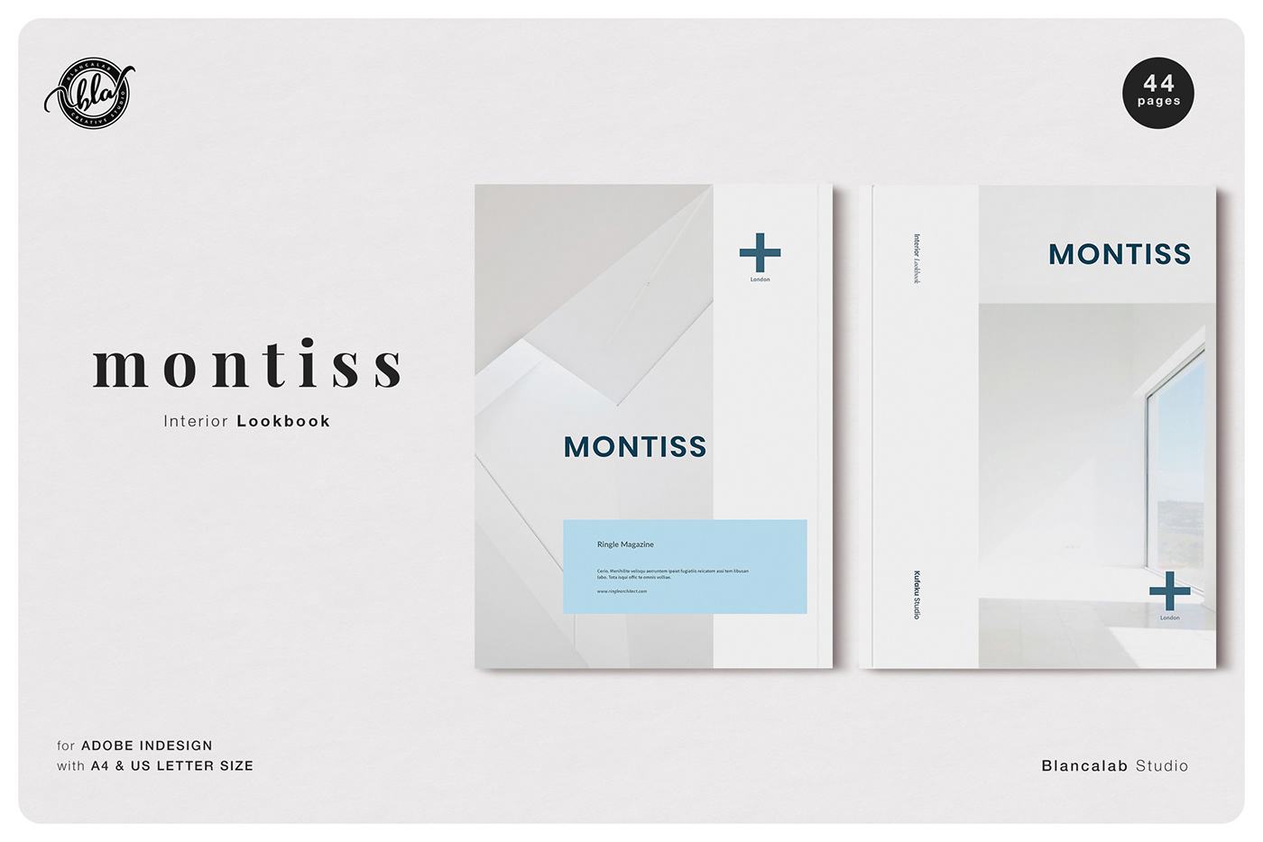 branding  editorial InDesign Interior Lookbook magazine minimal layout minimalist modern template