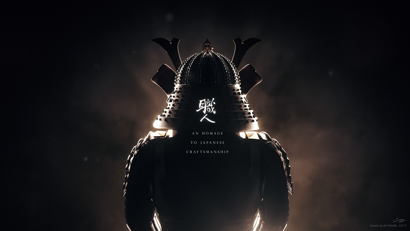 samurai japan digital human Digital Art  sculpting  3D model