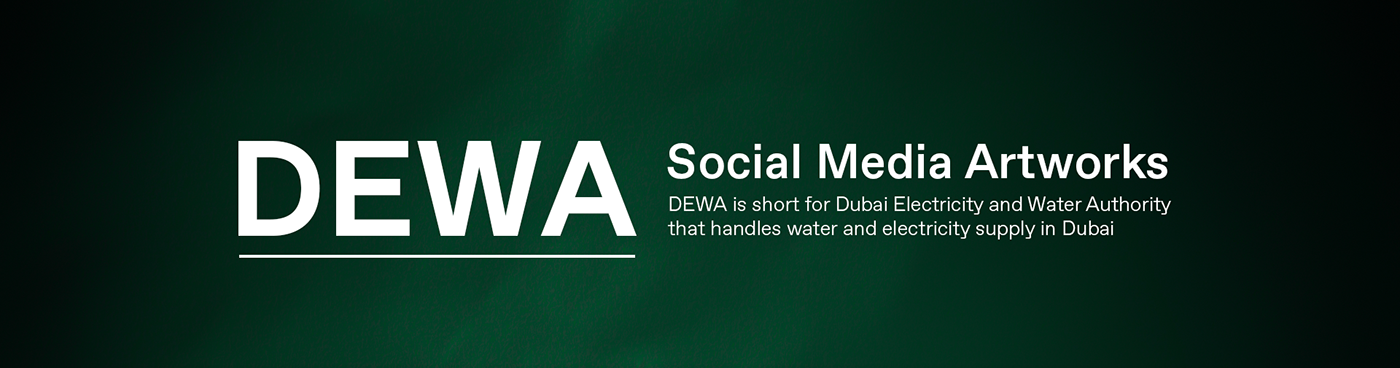 Socialmedia creative concept campaign app design UAE dubai energy animation 