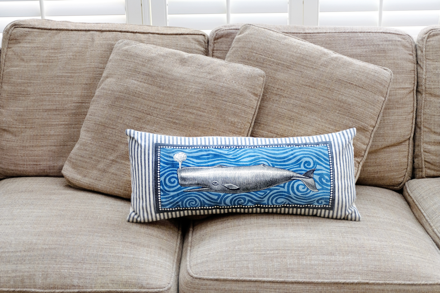 Whale fish lobster Leslie Evans Designs Home Accents ILLUSTRATION  hand drawn Illustrator scientific drawings 