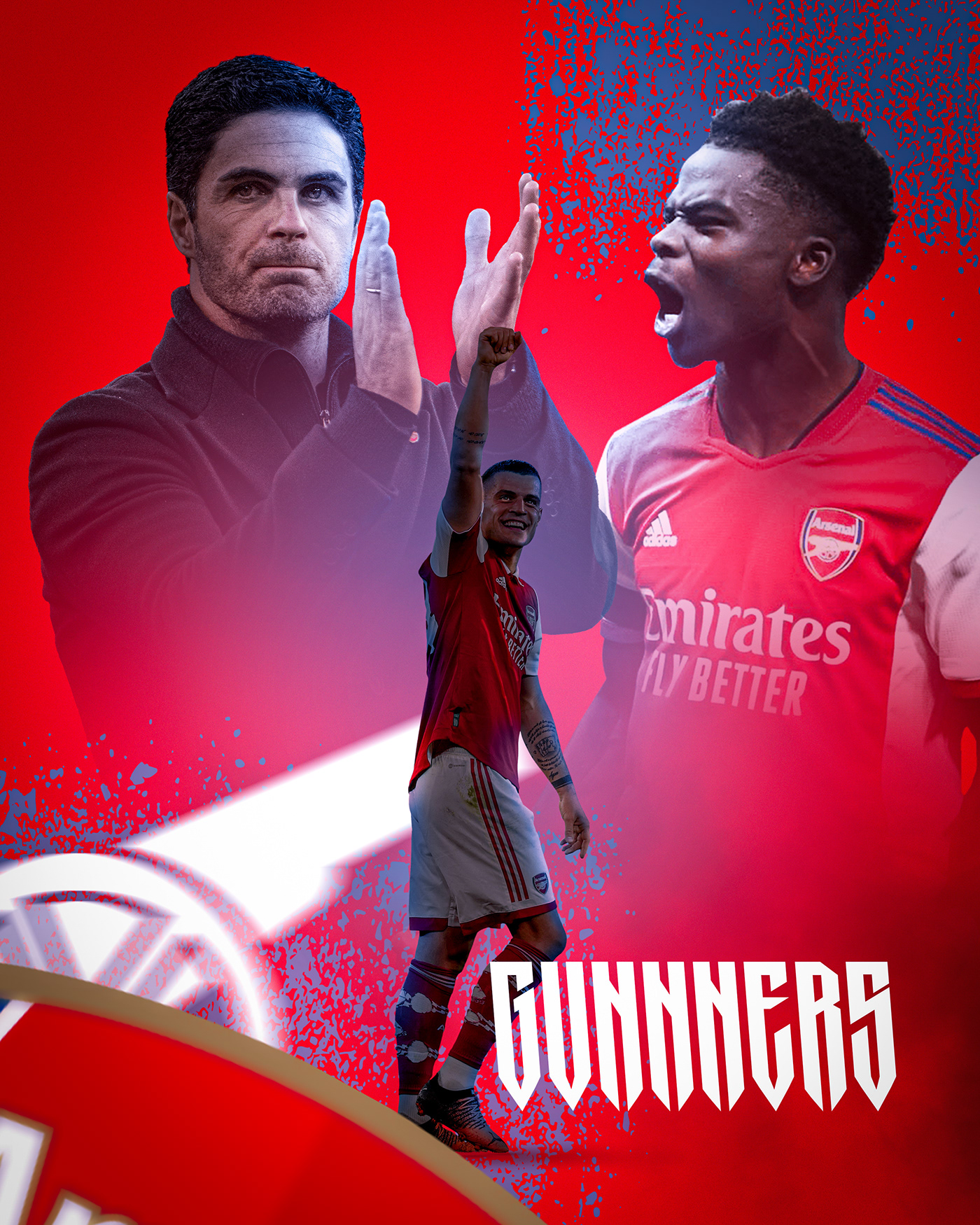 arsenal gunners football Sports Design Social media post poster Poster Design