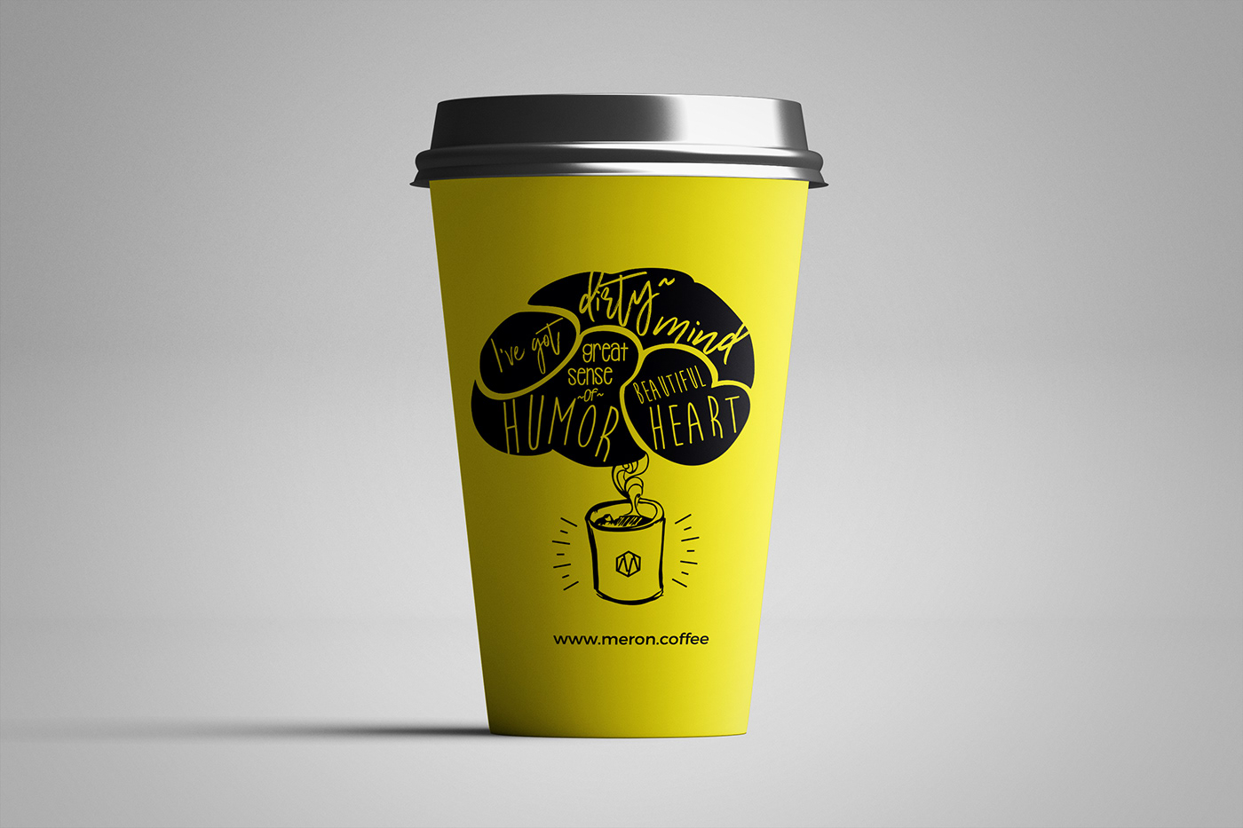 papercup paper cup design Packaging Coffee togo meron serchis serchiscreative