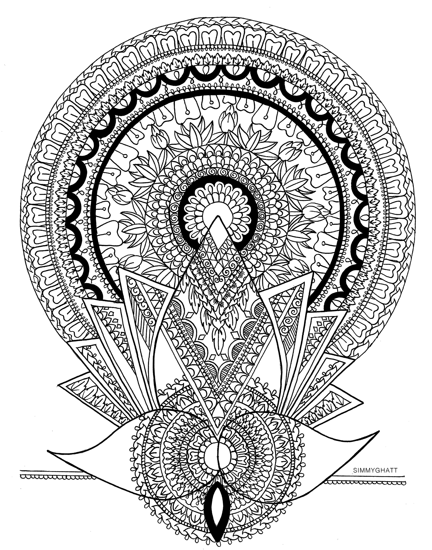 Mandala mandala design Lotus Lotus mandala lotus design lotus flower Thai Art thai design