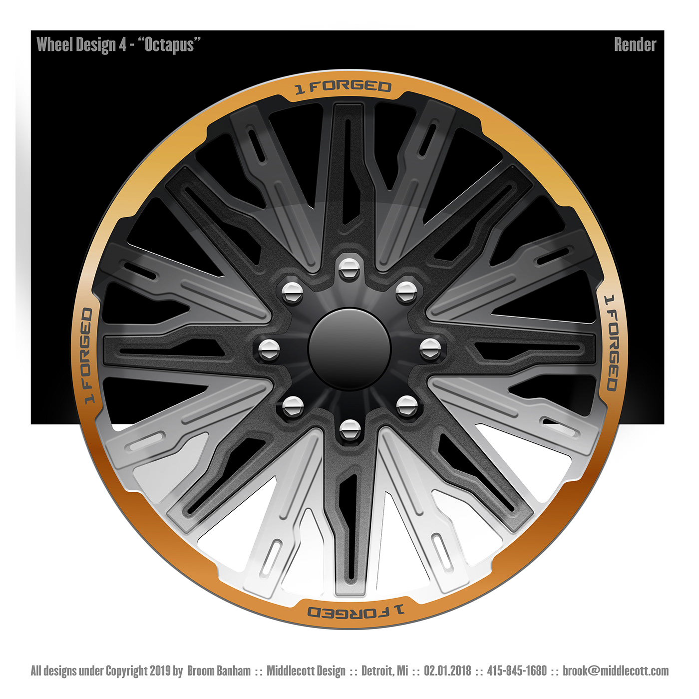 Brook Banham brookbanham Custom custom rims Custom Wheels  forged wheel Middlecott Rim design Wheel design