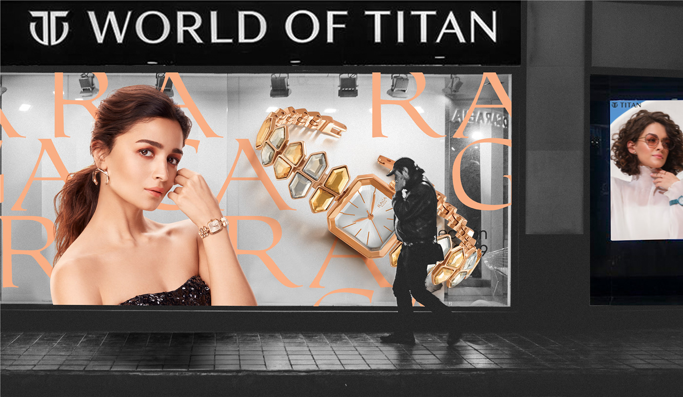 Advertising  Alia bhatt Bollywood Celebrity Fashion  ogilvy raga Titan Watches
