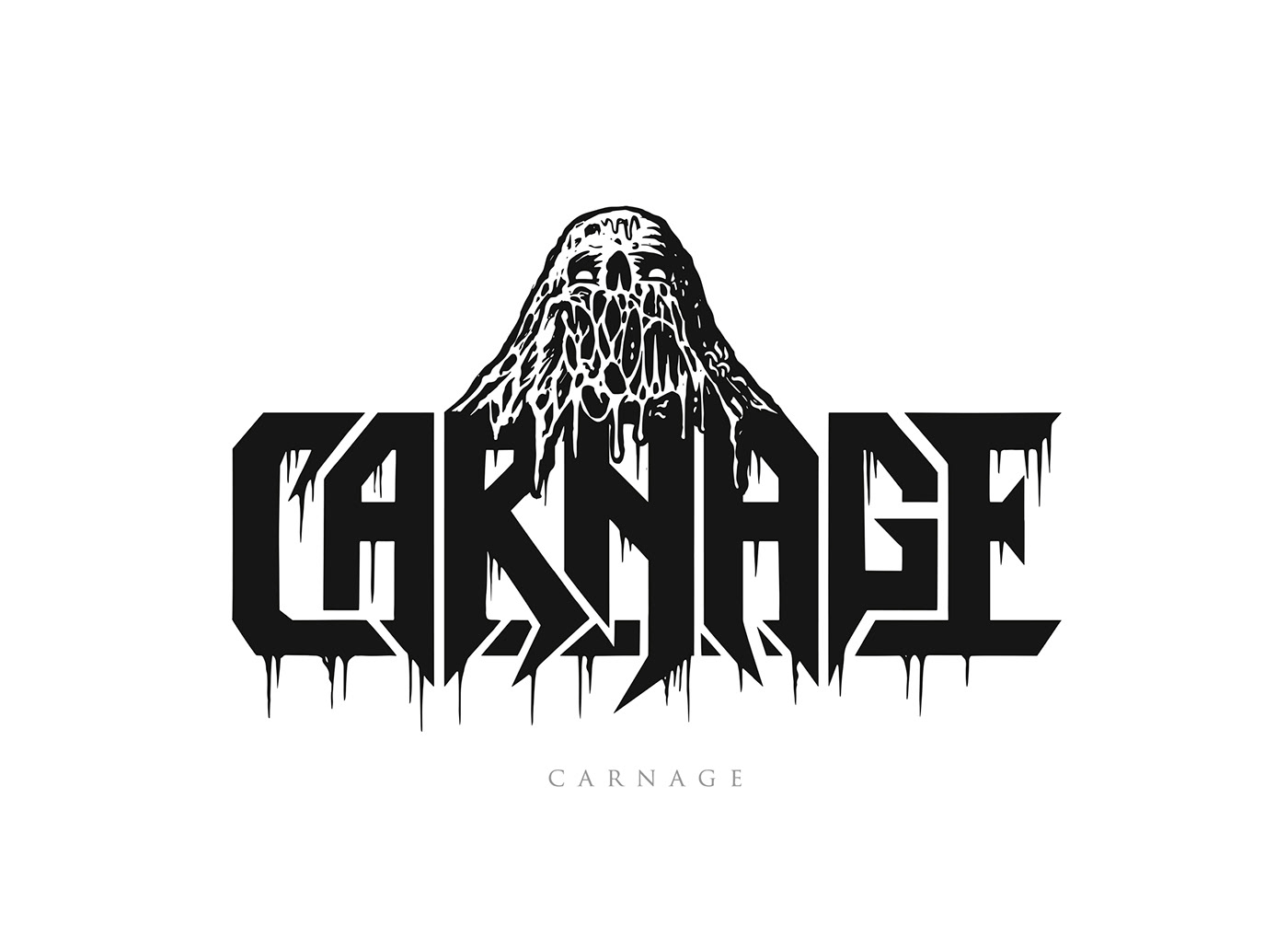 metal death metal black metal logo tipografia typography  